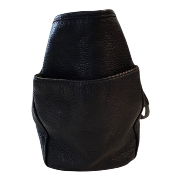 Coach Park Carrie Black  Pebbled Leather Tote Hand Bag Shoulder Bag# F29898 - Picture 6 of 16